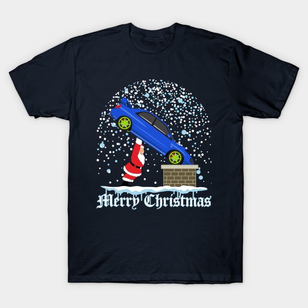 SANTA CHRISTMAS GIFT - Subie T-Shirt by HSDESIGNS